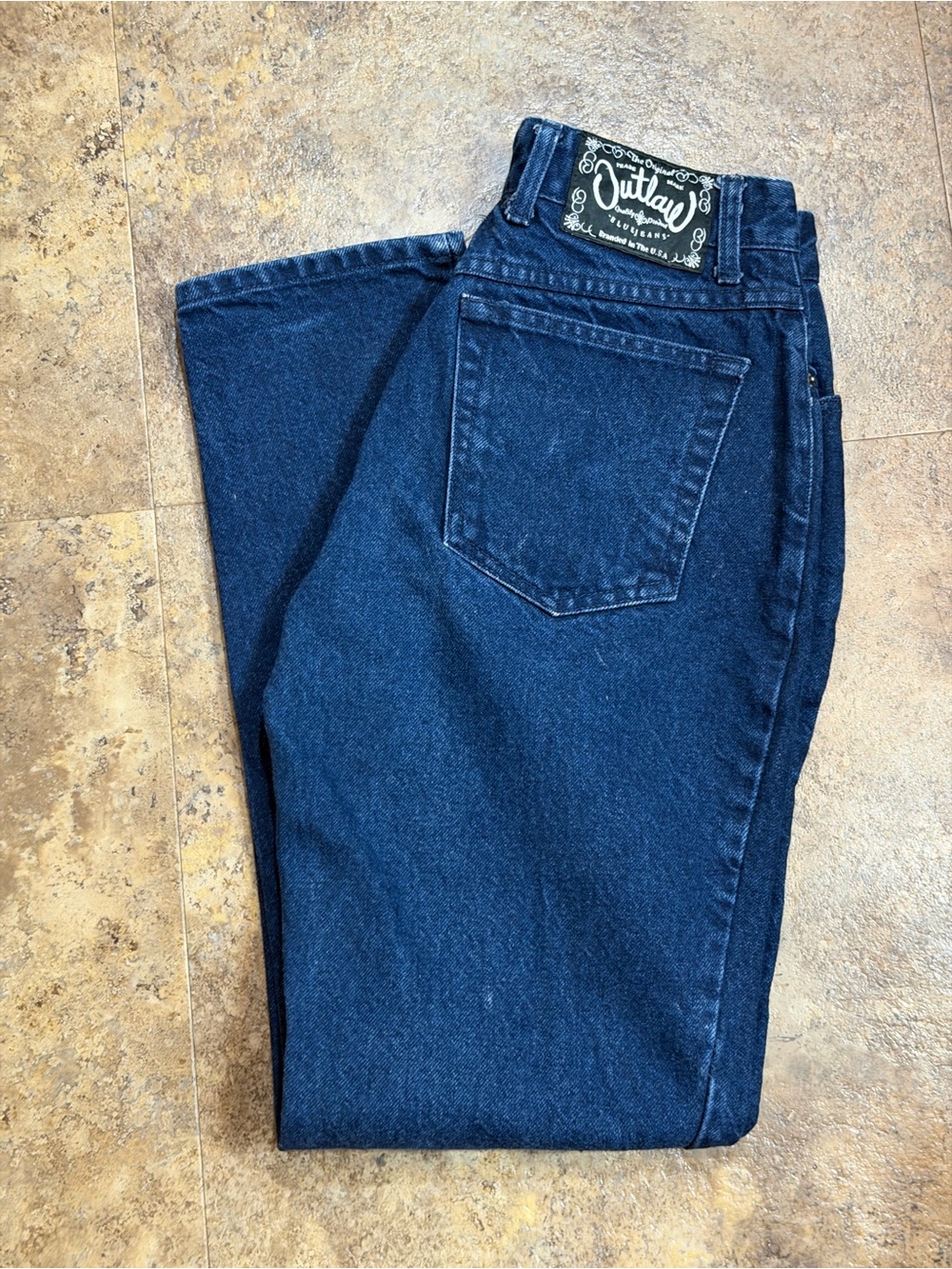 VINTAGE Y2K Women’s Beware of OUTLAW Jeans Size 7